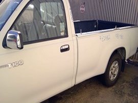 1993 TOYOTA T100 WHITE SR5 STD CAB 3.4L, 2WD.  Z24862